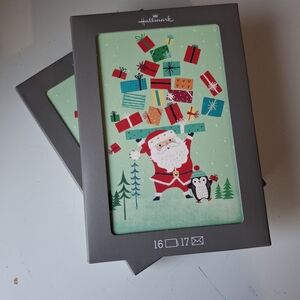 Hallmark Christmas Cards Whimsical Santa 2-Boxes NWT